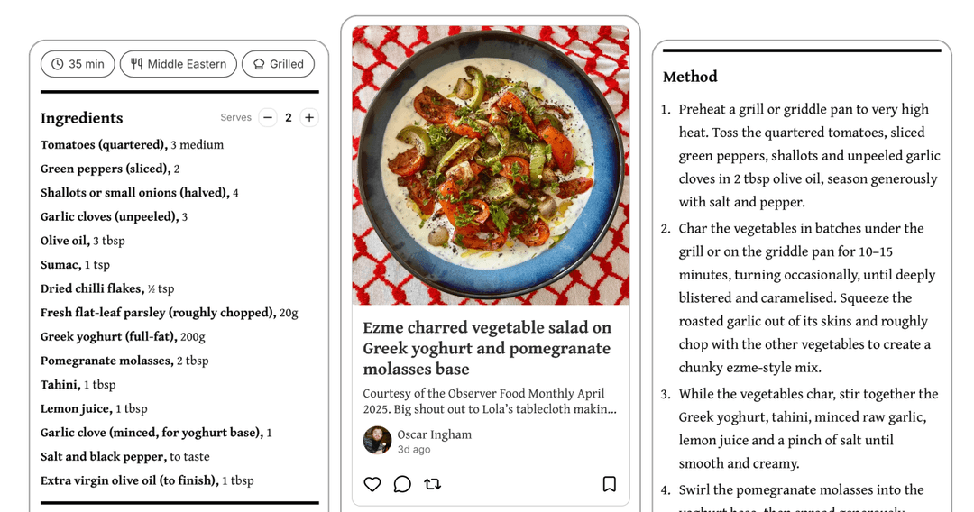 Foodlio — snap, save, and share your recipes