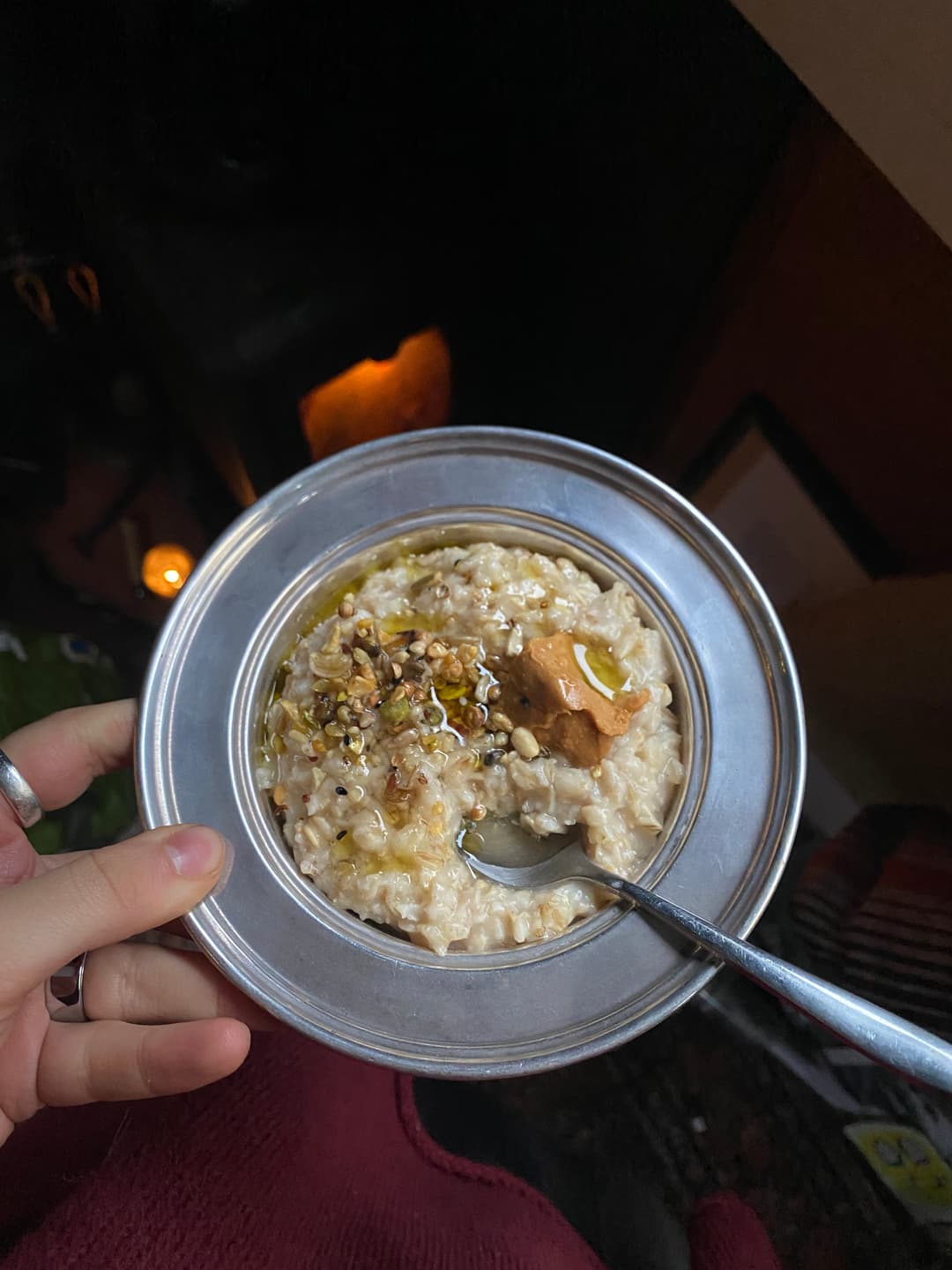Honey & Toasted coriander seed porridge photo 1